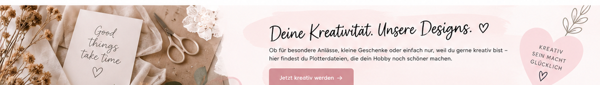 Deine Kreativität. Unsere Designs.